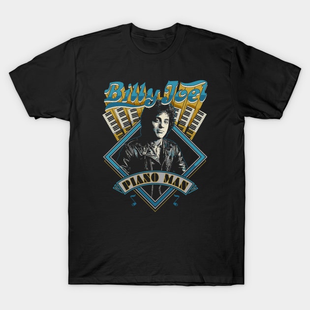 Billy Joel T-Shirt by Kusuma Wahyud